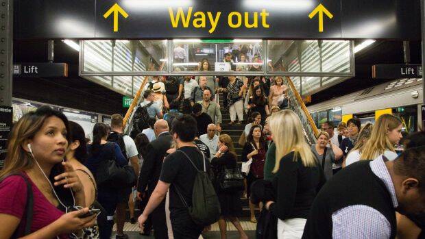 Train commuters will face major disruptions if the industrial action goes ahead. Photo: Ryan Stuart