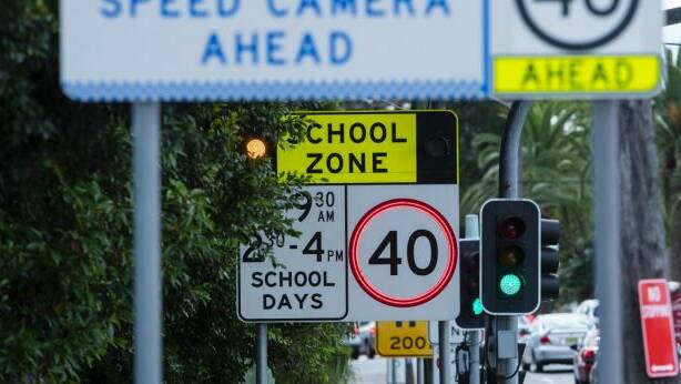 Thousands of traffic infringements are handed out every year in the worst school zones in NSW.  Photo: Louie Douvis