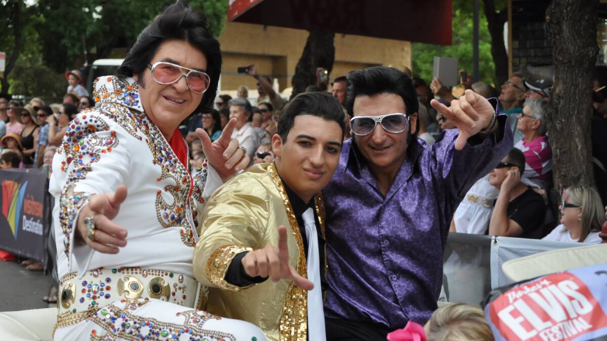 Can you spot an Elvis in our street parade video below?