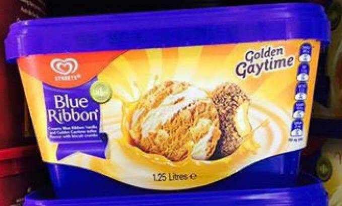Icecream lovers rejoice: Golden Gaytime is now available in a tub.  Photo: Facebook