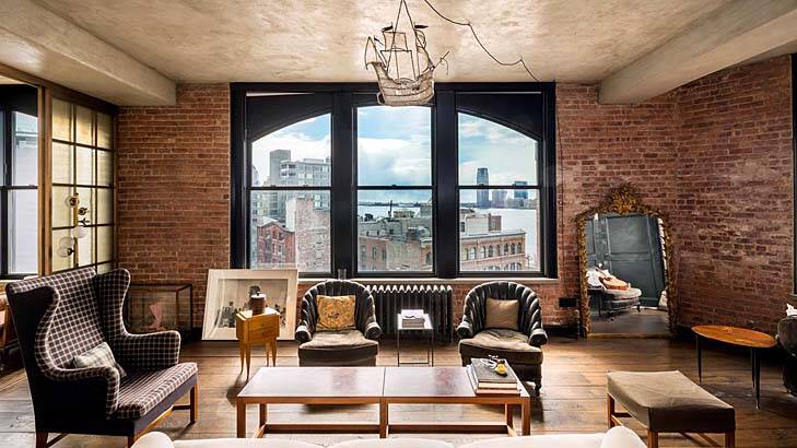 A slice of the celebrity life: Kirsten Dunst has put her apartment up for rent. Photo: Douglas Elliman Real Estate
