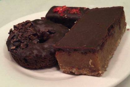 Gluten-free, raw sweets taste-test. Photo: Tim Young
