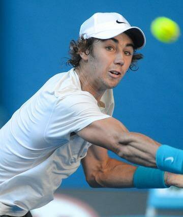 See you in Melbourne: Jordan Thompson will play the 2015 Australian Open. Photo: Pat Scala