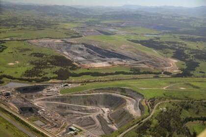 Coal mines near Camberwell in the Upper Hunter Valley. Photo: Dean Osland