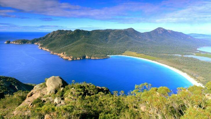 Wineglass Bay, Tasmania.