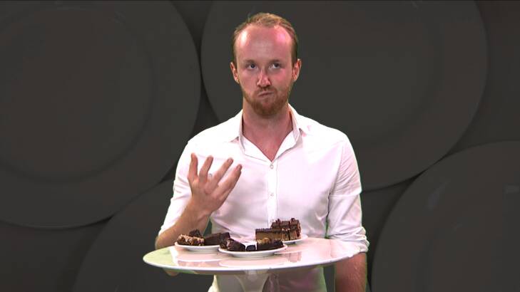 Liam Mannix really like the raw vegan chocolate truffles. But he was very confused about the donuts. 