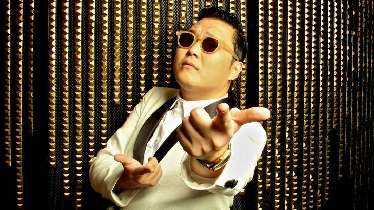 Pop singer Psy is the most well-known member of the "K-Wave", which has spread South Korean popular culture - and products - around the world. Photo: Marco Del Grande