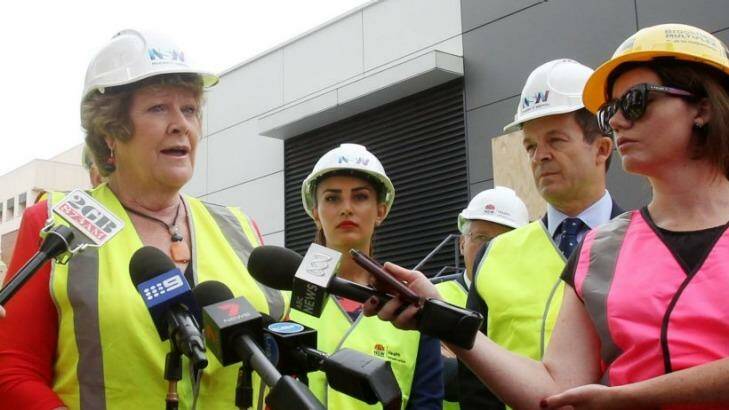 Health Minister Jillian Skinner said planning was already under way to determine the scope and size of the project at Nepean Hospital. Photo: Chris Lane