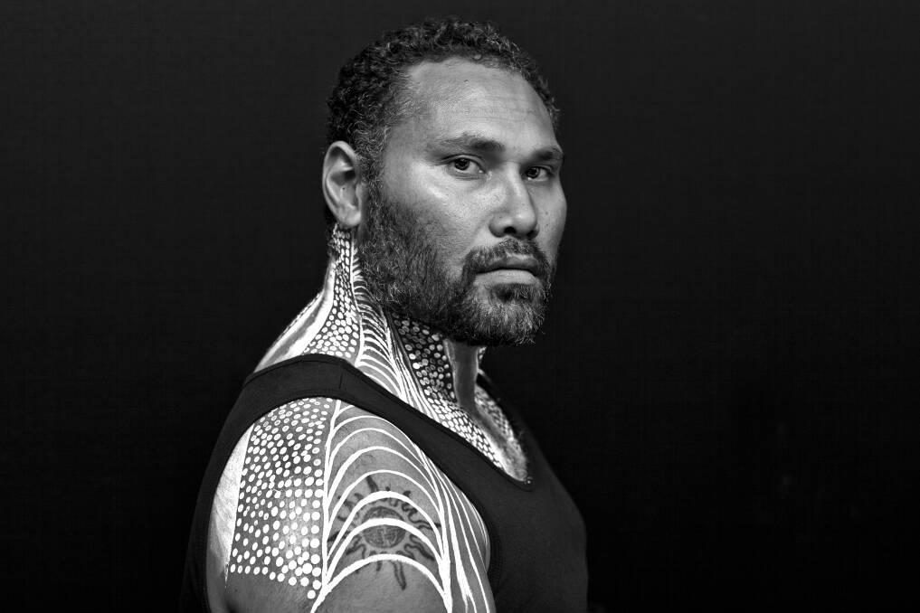 Radical Son indigenous wordsmith, support act during Sydney Festival's POP 2015.