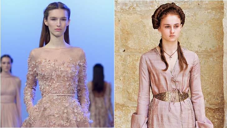 There are many parallels between Game of Thrones and fashion. Photo: Getty/HBO/fanpop.com