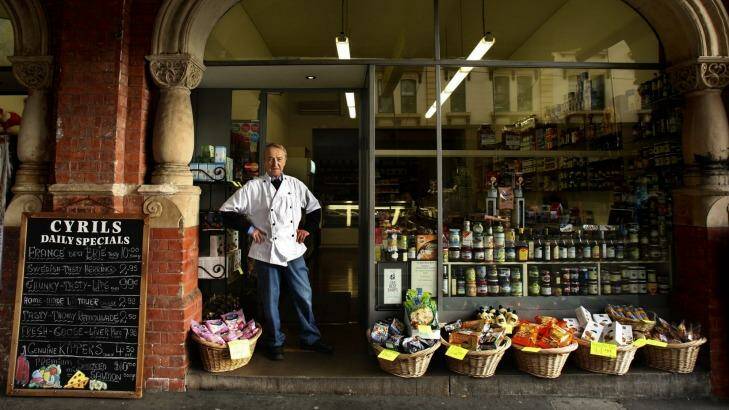 Cyril Vincenc says it's time to close the doors on his deli. Photo: Steven Siewert SWS