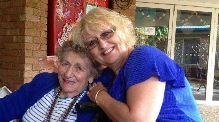 Marie Darragh, 82, with daughter Charli Darragh. Photo: Supplied