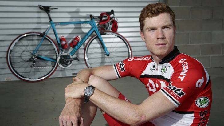 Tom Palmer says he won't eat meat while travelling to avoid any clenbuterol issues. Photo: Jeffrey Chan