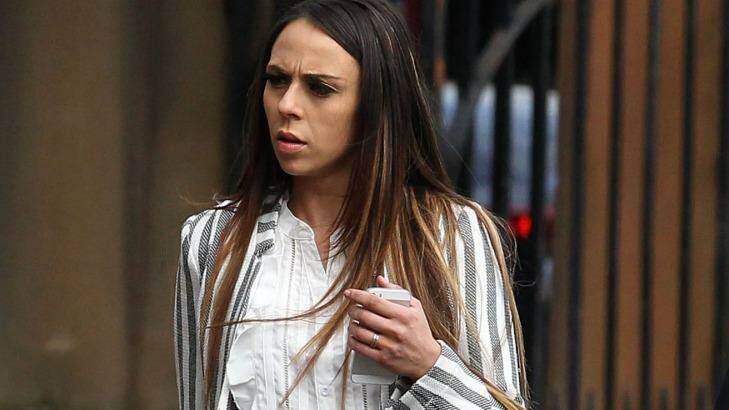 Lexy May Jamieson is also on trial for accessory after the fact of murder.  Photo: Ben Rushton