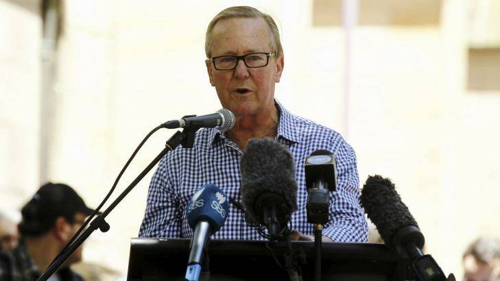 Presenter and ABC journalist Quentin Dempster labelled Malcolm Turnbull "a bullshitter". Photo: James Brickwood
