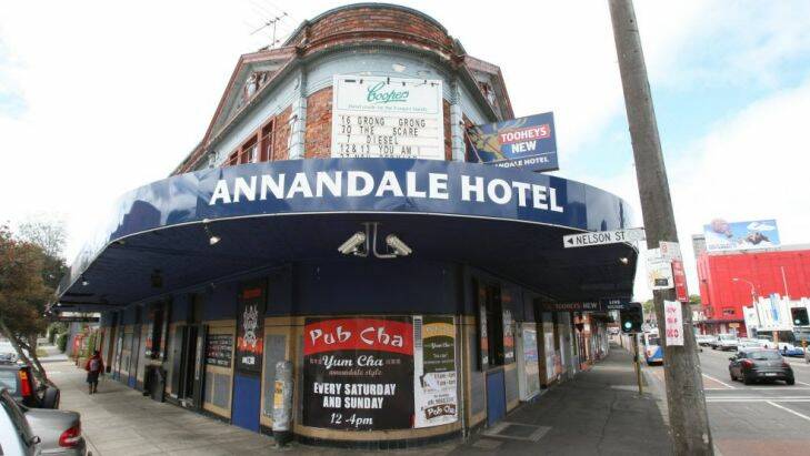 Annandale Hotel. pic shows the Annandale Hotel.
Thursday 8th October, 2009
SMH NEWS pic s by anthony johnson SPECIAL 000000 Photo: Anthony Johnson