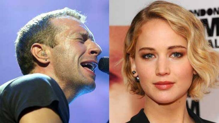 ROMANCE OVER: Jennifer Lawrence and Chris Martin have reportedly broken up.