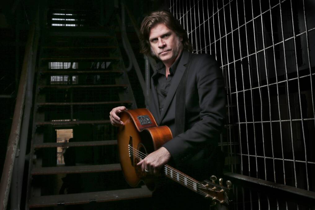Singer Tex Perkins will be performing the entire Johnny Cash album At Folsom Prison in a special concert at next year's Sydney Festival.Photography Brendan Espositosmh,2014,19th August