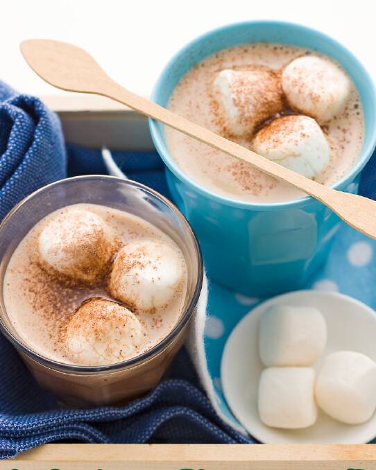 Star-gazing: Stay warm with this chocolate marshmallow drink <a href="http://www.goodfood.com.au/good-food/cook/recipe/warm-chocolate-marshmallow-drink-20130807-2rg0e.html"><b>(recipe here).</b></a>