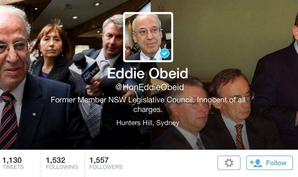 Blocked: The fake Twitter account used an improvised 'blue tick' to suggest its authenticity.