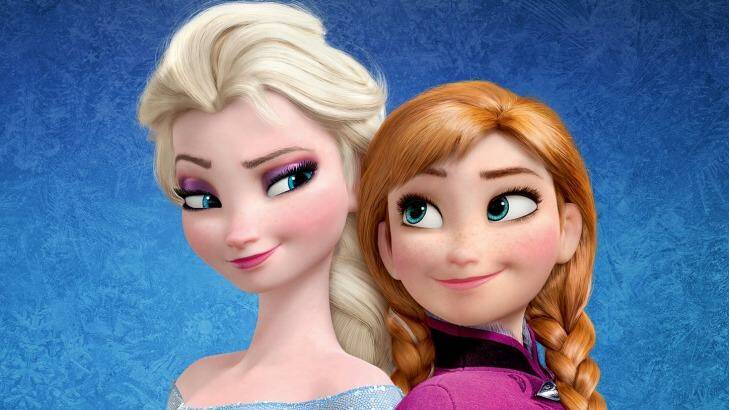 Elsa and Ana from Frozen are getting the live action treatment. Photo: Supplied