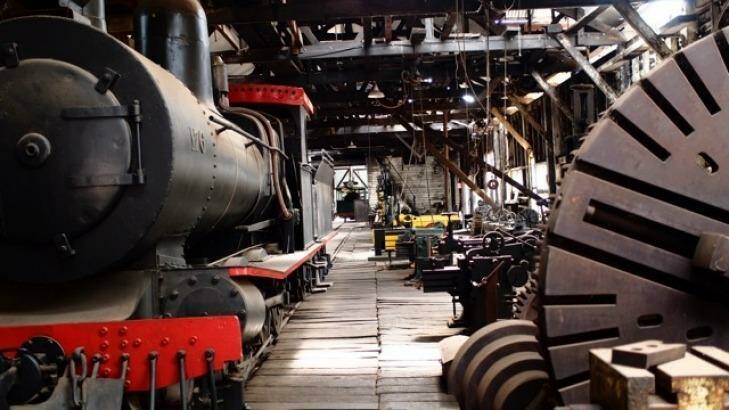 The Yarloop museum has been described as "one of the finest examples of steam age engineering in the world". Photo: Larry Graham