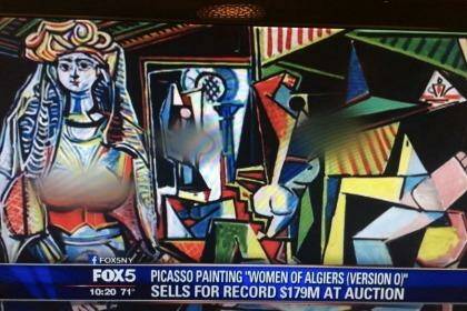 Blurred lines: The Fox News treatment of Picasso's <i>The Women of Algiers. </i>
