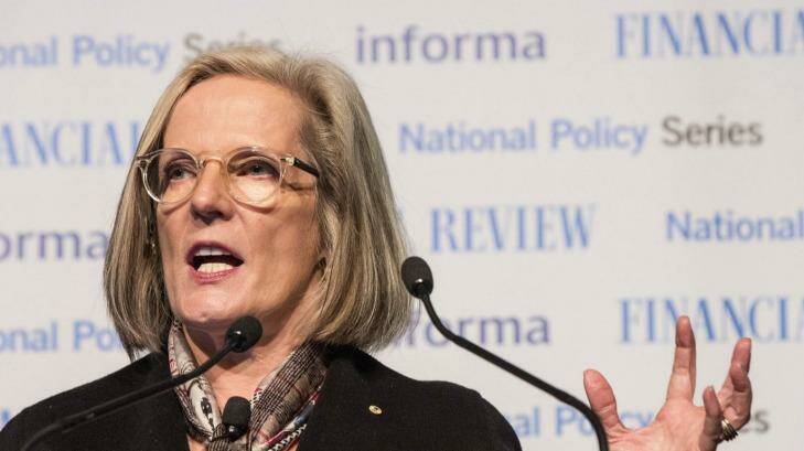 Lucy Turnbull, the chief commissioner of the Greater Sydney Commission. Photo: Jessica Hromas