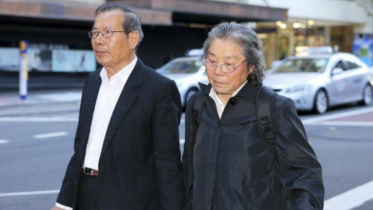 Yang Fei Lin and Feng Qing Zhu at the murder trial of Robert Xie.  Photo: Brendan Esposito