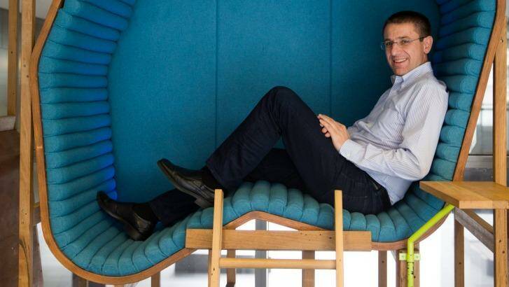Gerhard Eschelbeck, in charge of Google's 600-strong security and privacy team, in Sydney. Photo: Edwina Pickles