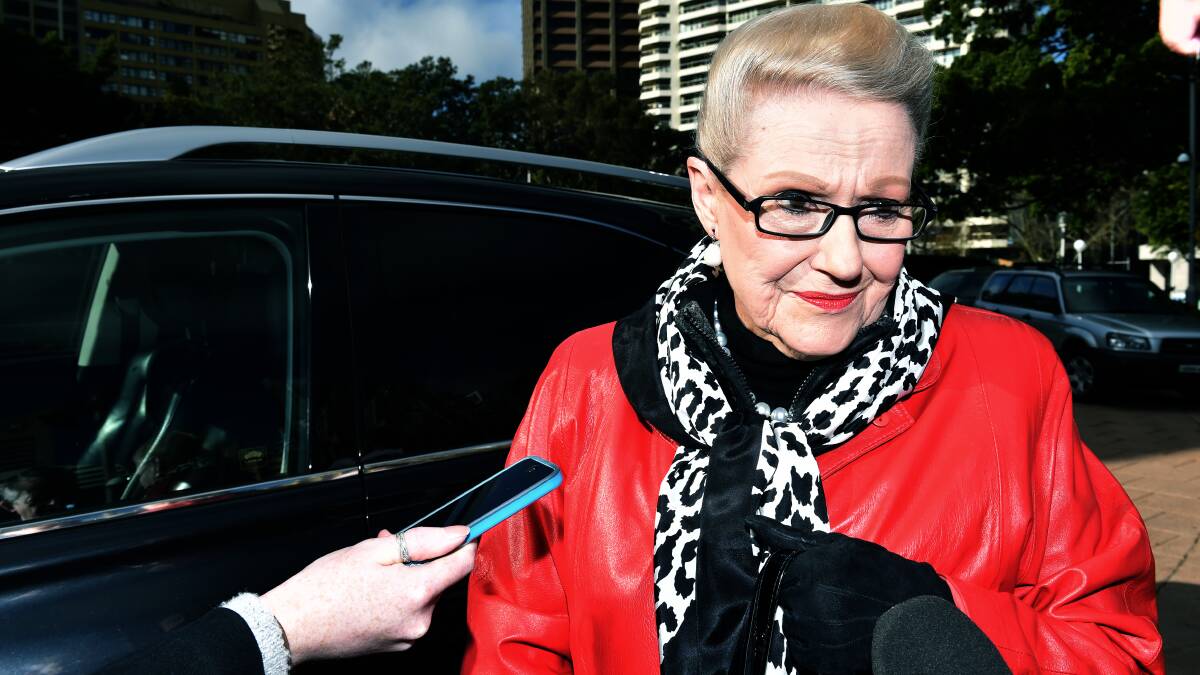 Bronwyn Bishop resigned on Sunday after revelations she hired a $5000 private helicopter to fly from Melbourne to Geelong last year. Picture: STEVEN SIEWERT